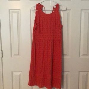 J-Crew Eyelet Dress